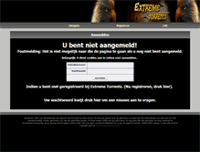 Tablet Screenshot of extremetorrents.org